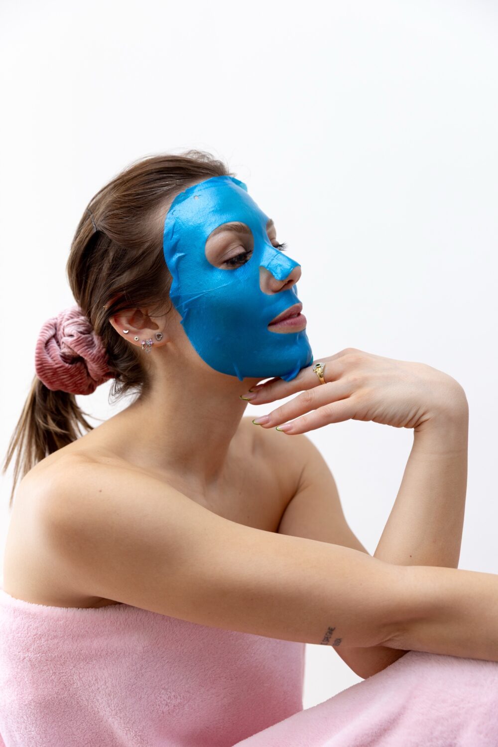 Maschera illuminante anti age biodegradabile - immagine 2